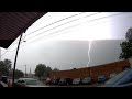 Close call with lightning