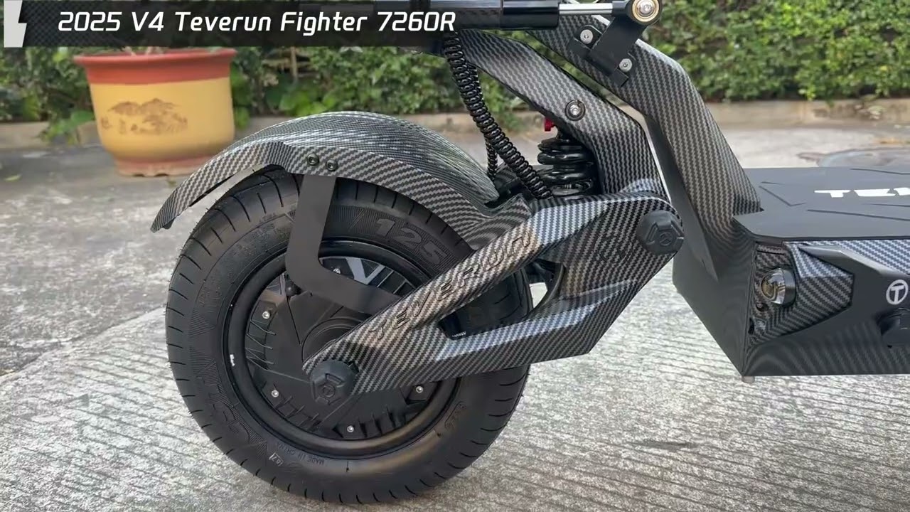 Upgrade 2025 V4 Teverun Fighter 7260R Electric Scooter