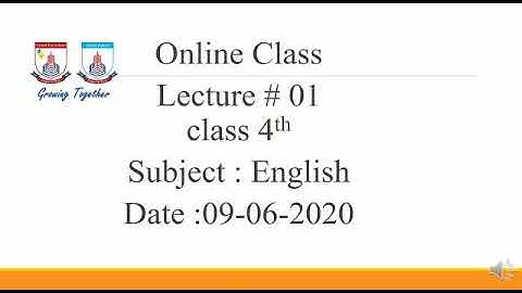 Class 4(English) , Unit #5 , Lesson #1 ,Q#1 + Grammar chapter #5 (Ex #1)