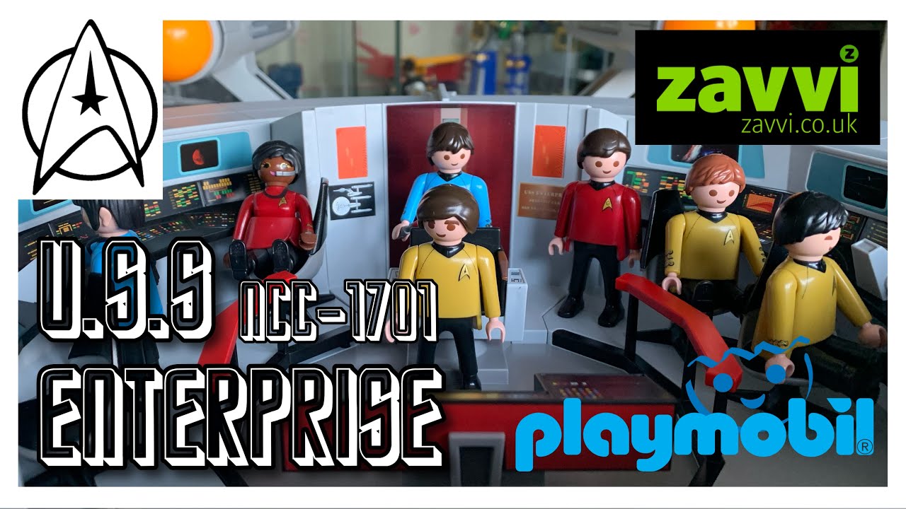 Playmobil Star Trek - U.S.S. Enterprise NCC-1701 Playset Review 