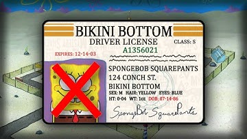 Why SpongeBob keeps FAILING his Boating Test...