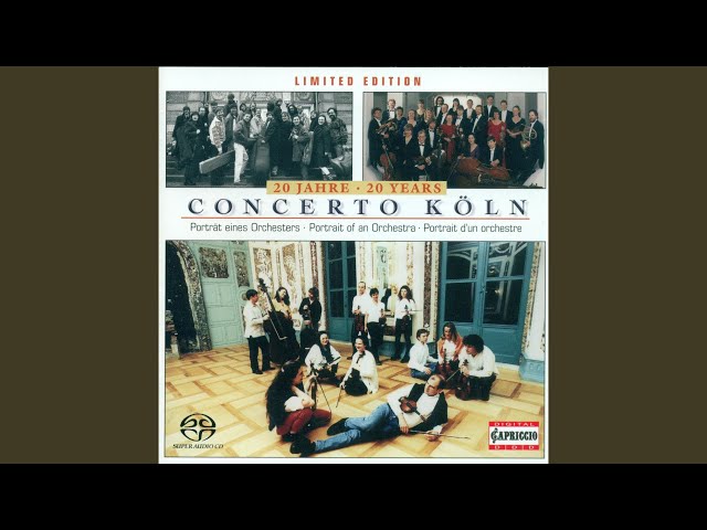 Durante - Concerto pour cordes et continuo n°3 :