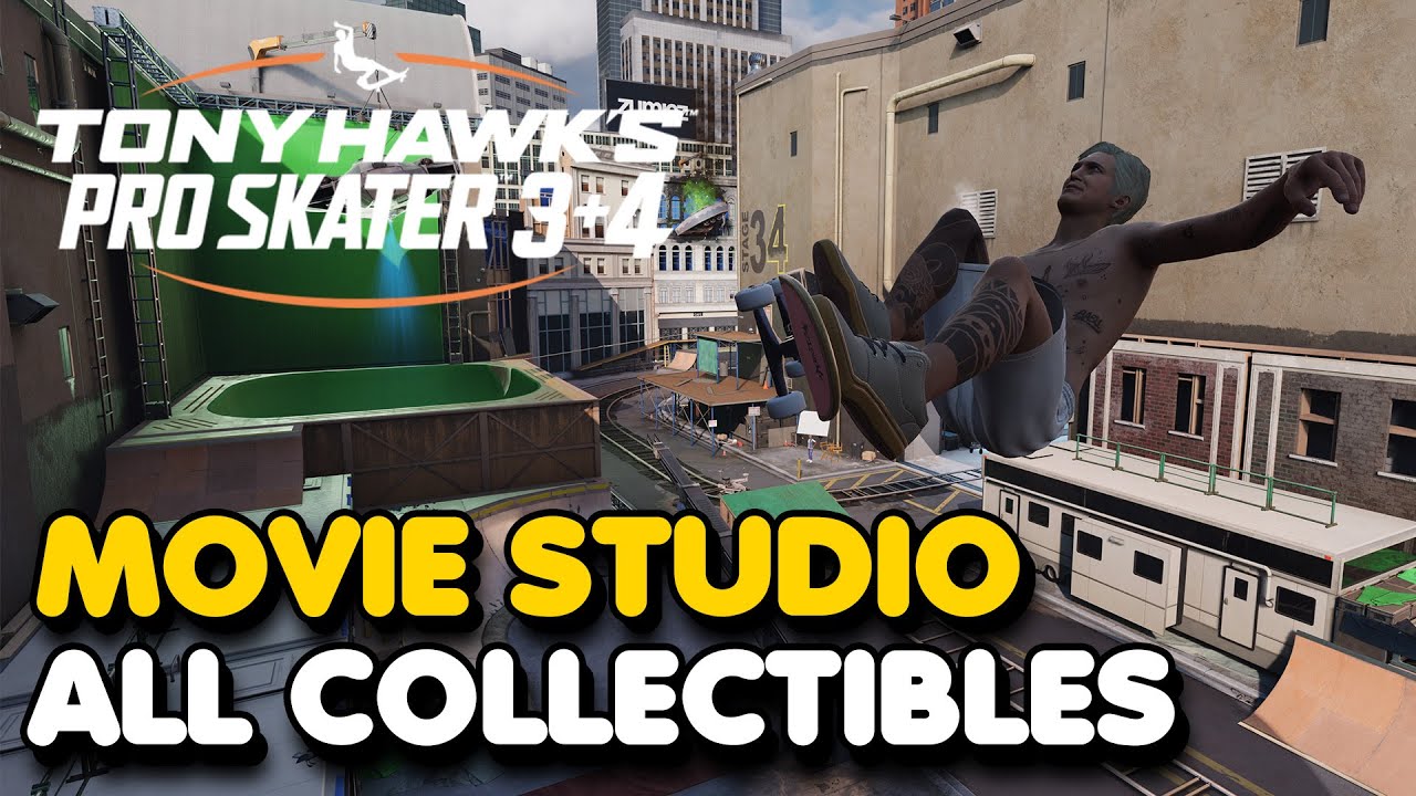 Tony Hawk's Pro Skater 3+4 - MOVIE STUDIO All Collectibles