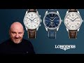 Tres Longines Master Collection: Fecha, Calendario Anual, Cronógrafo