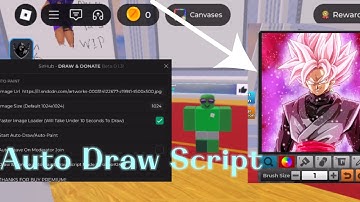 Draw & Donate Roblox Script | Auto Draw | SirHub | Working 2025