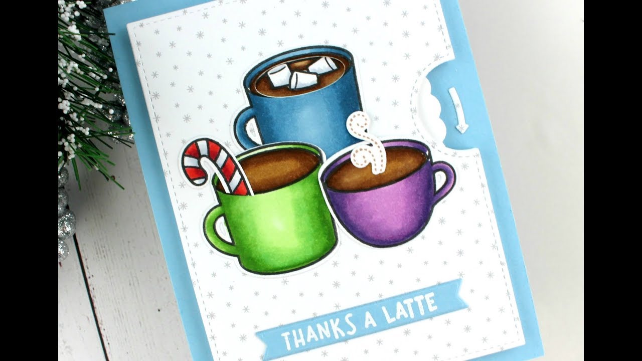 Customize your Reveal Wheel | Lawn Fawn Thanks a Latte