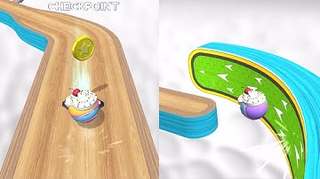 Going Balls Gameplay - Walkthrough Level #151 (Android, iOS)