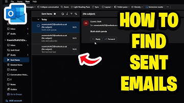 How To Find Sent Emails On Outlook - Fastest Guide