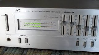 JVC Amplifier | A-X2 Stereo Integrated  | DK- 35 Cassette  Deck | FM TUNER