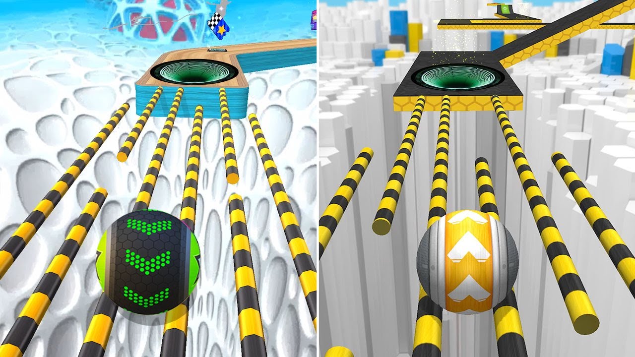 🏳️‍🌈 Going Balls VS GyroSphere Trials BIG UPDATE Funny Race Hard Levels Top Tiktok Gameplay xzyueod