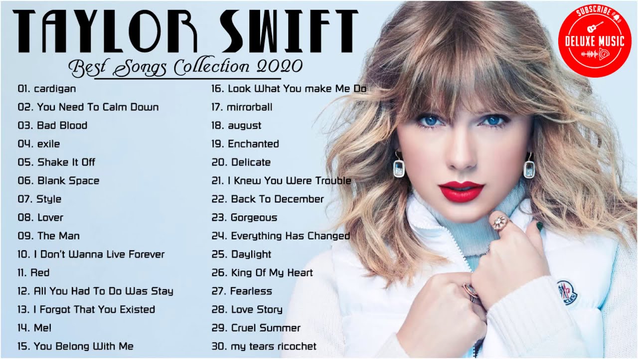 TaylorSwift Playlist - TaylorSwift Best Songs - TaylorSwift Greatest Hits - Best Songs Collection