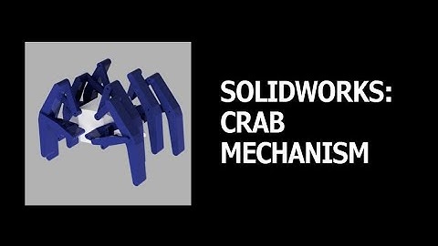 SolidWorks : Klann Linkage