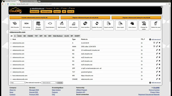 How to create SSHFP record in ClouDNS