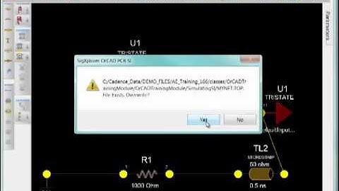 SI Demo OrCAD 16.6
