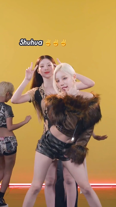 Chaos in I-DLE's 'Good Thing' relay dance #goodthing #idle