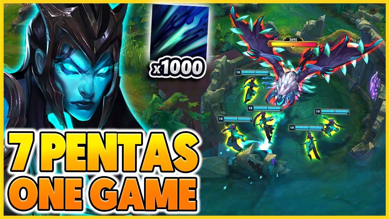 *PENTA WORLD RECORD* HOW I GOT 7 IN ONE GAME - BunnyFuFuu | League Of Legends