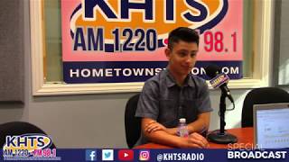 Diego Lino From Castaic Middle School - July 31, 2018 - KHTS - Santa Clarita