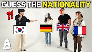 Can Asian Guy Guess The Nationality of Europeans At First Meeting? (France, Germany and UK)