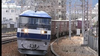 【JR貨物】EF210-311号機 1086レ @住吉駅