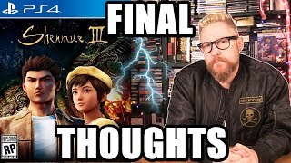 SHENMUE III (Final Thoughts) - Happy Console Gamer