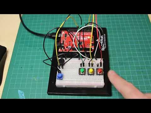 SparkFun Inventor's Kit Project 2B Coding Challenge - YouTube