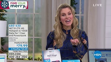 NET10 ZTE 4G NoContract Hotspot w/10GB of Data for 1 Yea...