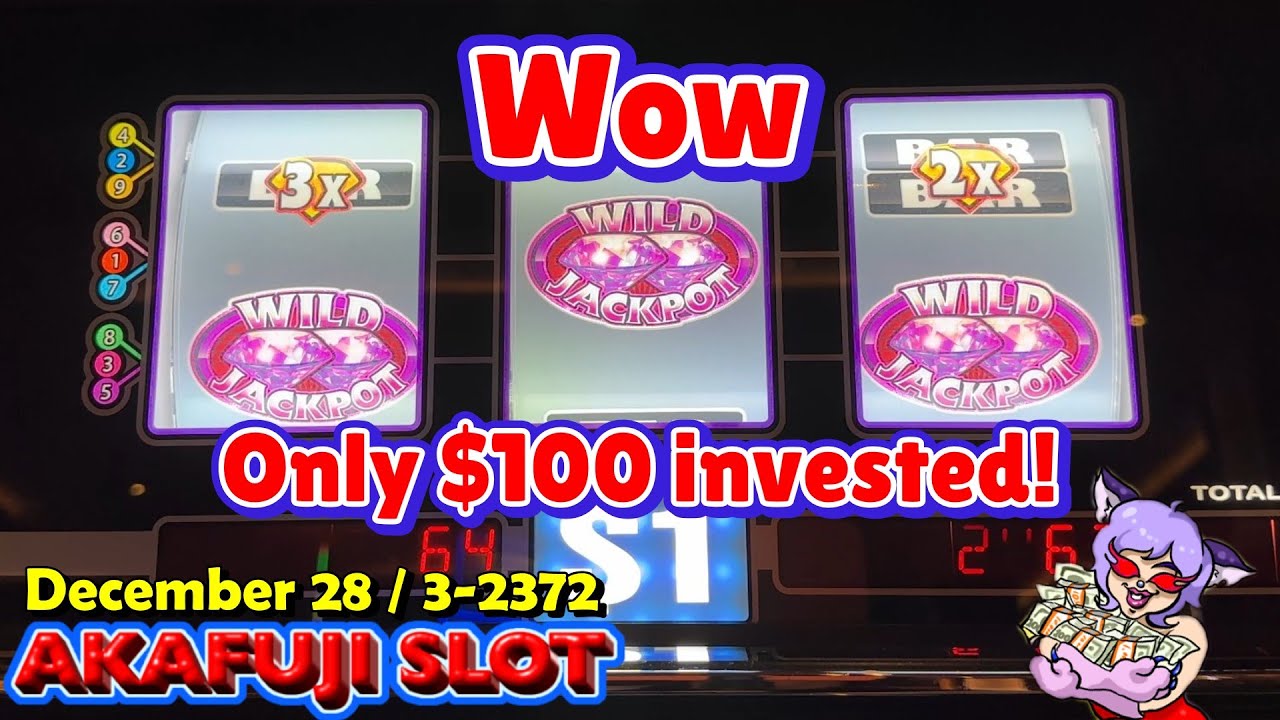 Вложено всего 100 долларов! Игровые автоматы Diamond Power Wild Jackpot.