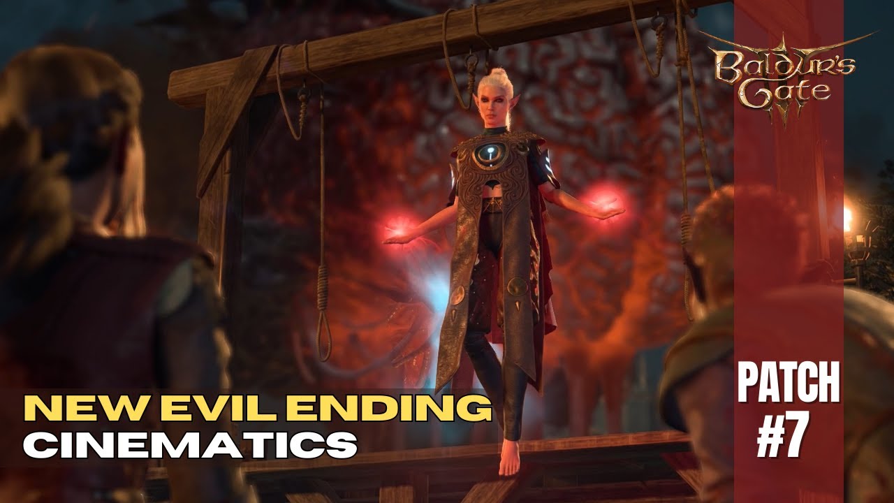 Baldur's Gate 3 | New Evil Endings | Patch 7 - YouTube