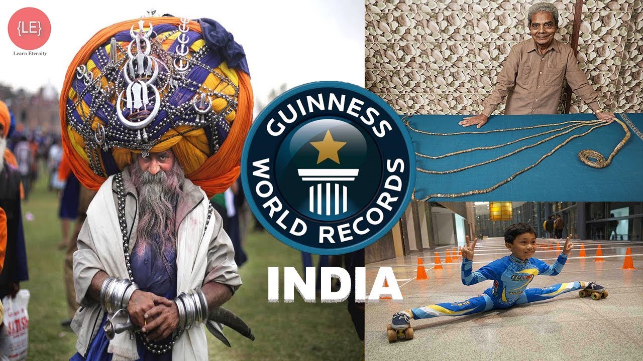 Guinness World Record India Craziest World Records Incredible 