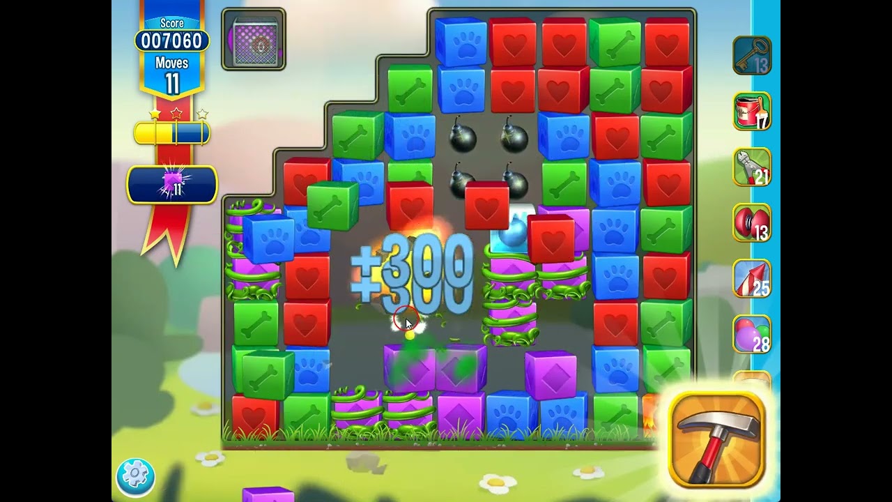 Pet Rescue Saga level 5045 no boosters | PuzzledCubes.site