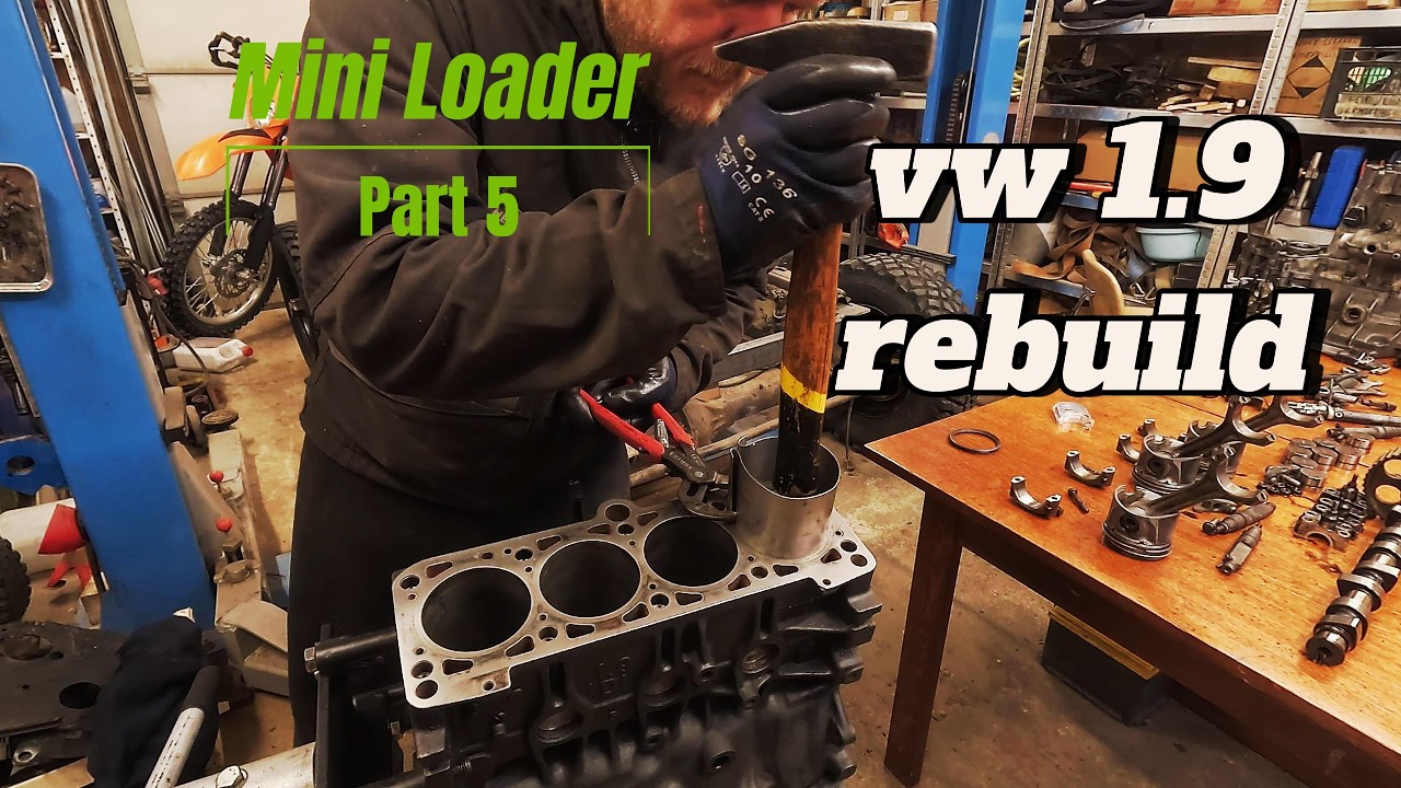 From Scrap to Powerhouse VW 1.9 Engine Rebuild - YouTube