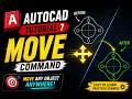 🔥 AutoCAD MOVE Command Tutorial-7 | Move Any Object Easily in AutoCAD Hindi