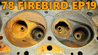 $200 454 Engine Rebuild: Rusty Cylinder Head Disassembly and Valve Cleaning (Ep.19)
