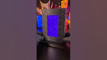 3D PRINTED NETHER PORTAL PHONE STAND🔥