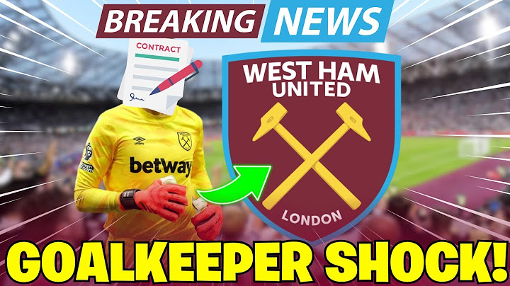 🚨 WEST HAM CLOSE TO UNEXPECTED GOALKEEPER DEAL! WEST HAM NEWS TODAY!