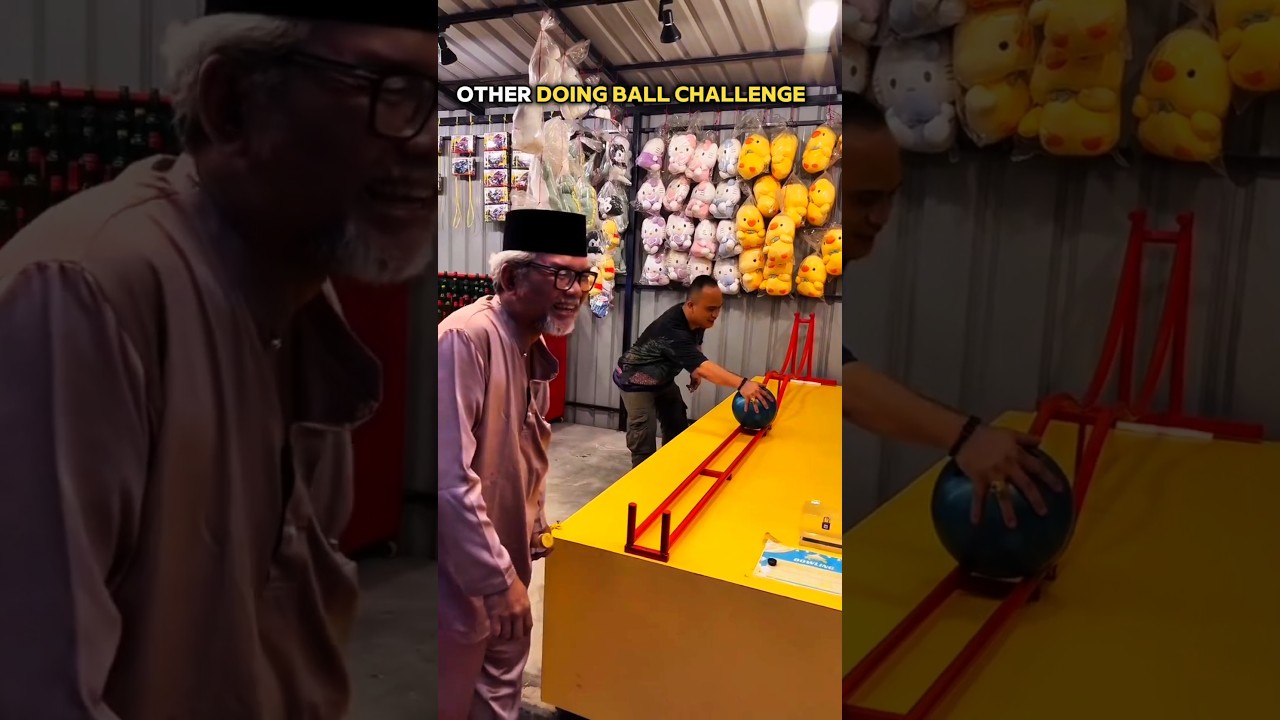 Normal throw vs King of ball challenge