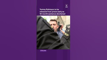 Tommy Robinson sentence shortened