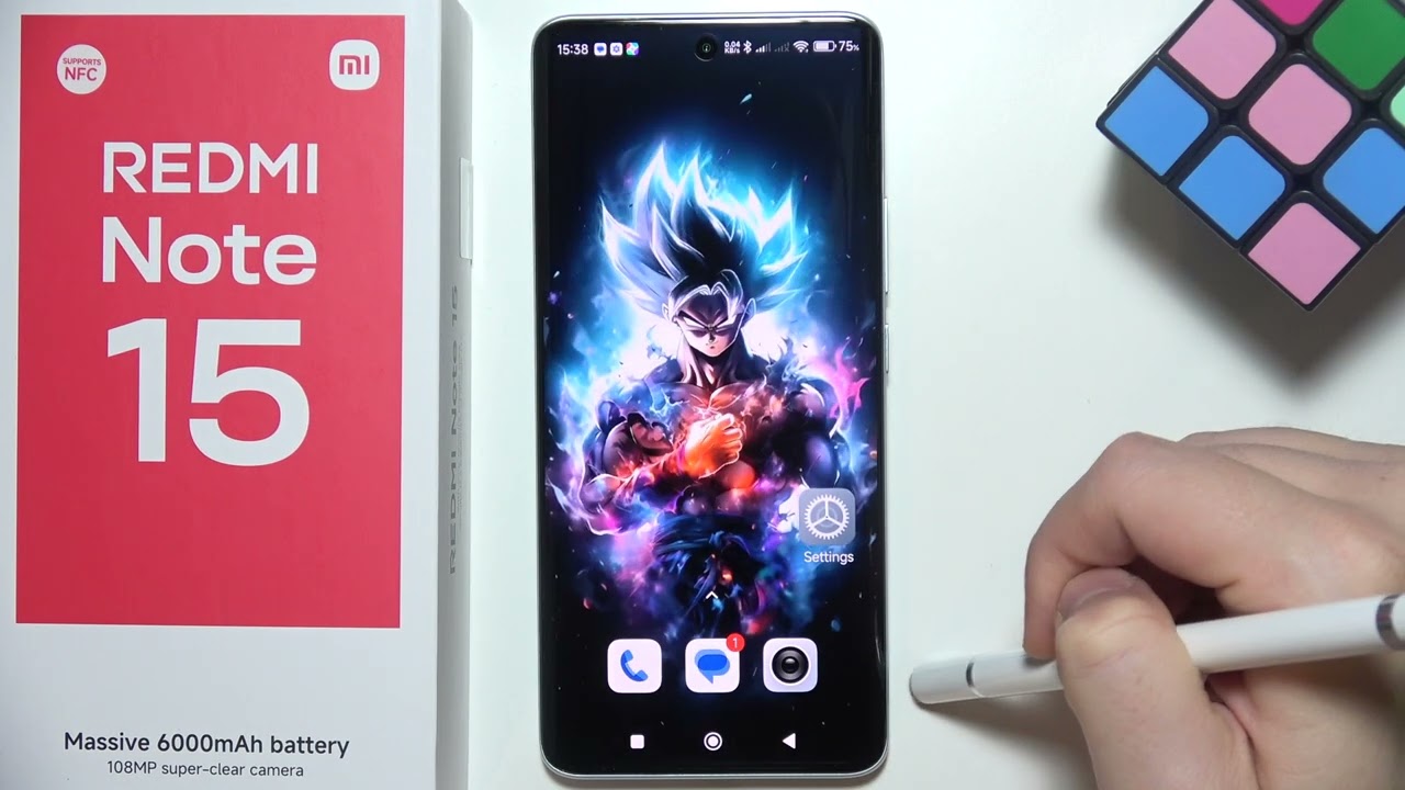 Redmi Note 15: Как активировать двойное касание для блокировки экрана