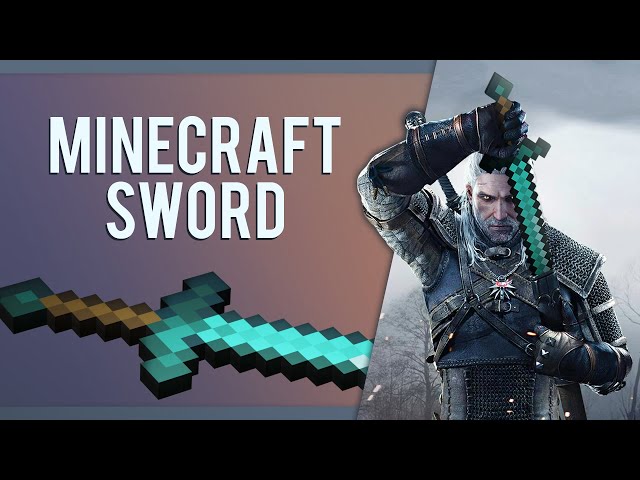 A Minecraft Sword at The Witcher 3 Nexus - Mods and community