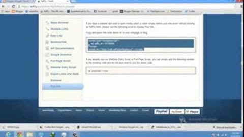 adfly for blog--how to add adfly on blog