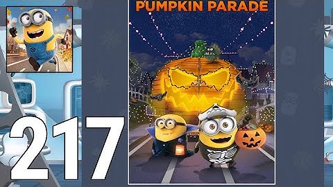 Despicable Me: Minion Rush Gameplay Walkthrough Part 217 - Pumpkin  Parade Mission (iOS, Android)