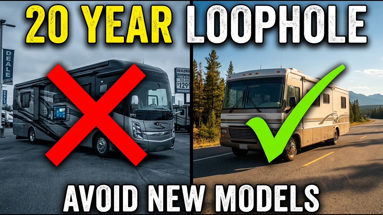 Why Smart Americans Are Buying 20-Year-Old RVs (The “Pre-Screen” Loophole)