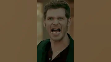 That Time When Elijah Feared From Klaus The Original Elijah Klaus 