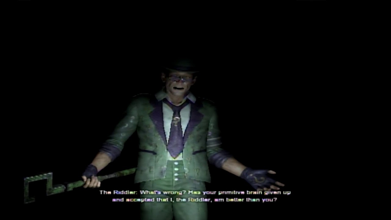 Batman: Arkham City Hidden Final Boss: The Riddler - YouTube
