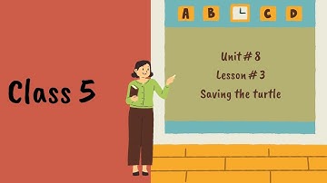 Level 5 | Unit#8 | Saving the Turtle | Lesson 3