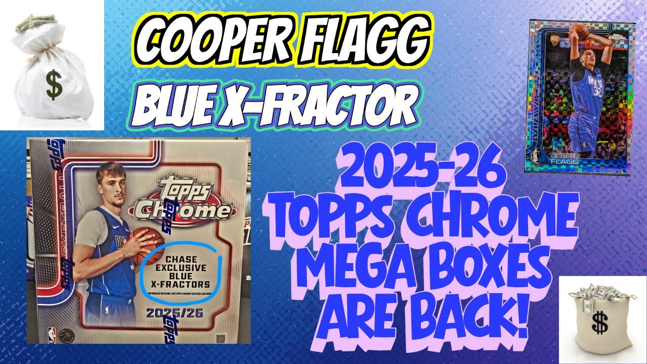 2025-26 Topps Chrome Basketball Mega Boxes are Back??? COOPER 