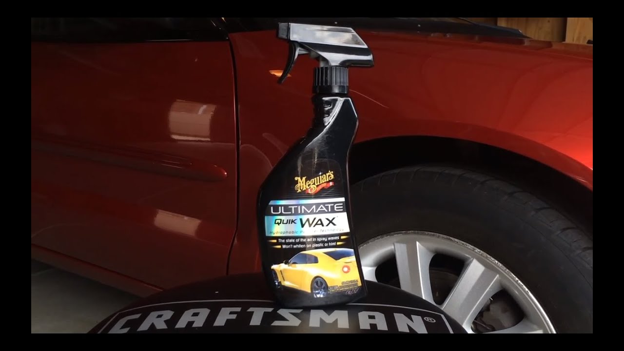 Meguiar's Ultimate Quik Wax Review - The Track Ahead