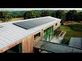 This fantastic barn conversion situated in Chumleigh North Devon is a perfect example of how large panels of #glass and architectural glass walling can flood a property with natural light while also opening up the wonderful surrounding views. All #aluminium and glass fabricated and installed by Camel Glass.  https://camelglass.co.uk/