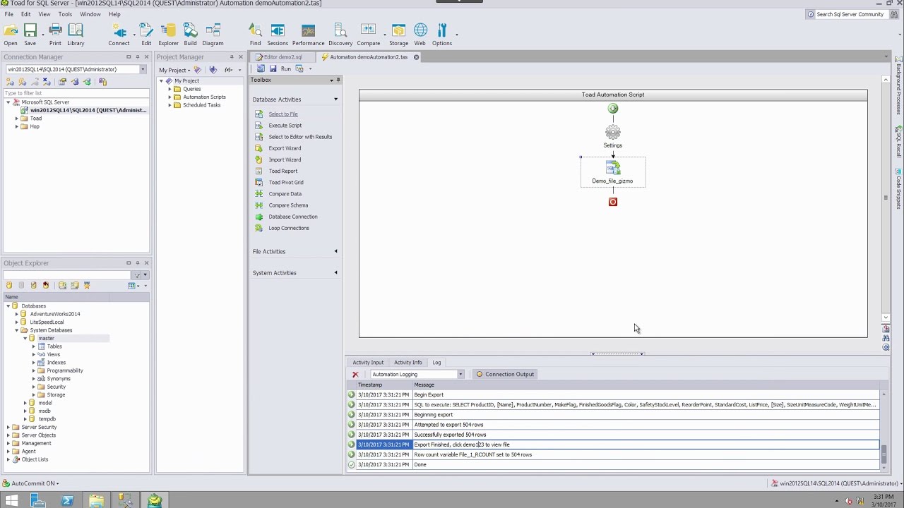Toad Sql Application Toad for SQL Server 8.0.0.65 free download - assistkj