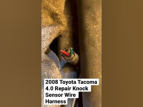 2008 Toyota Tacoma 4.0 Repair Knock Sensor Wiring Harness. P0325 Code